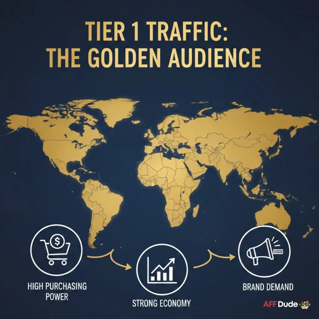 Tier 1 Traffic Boosts CPM Ad Network Performance