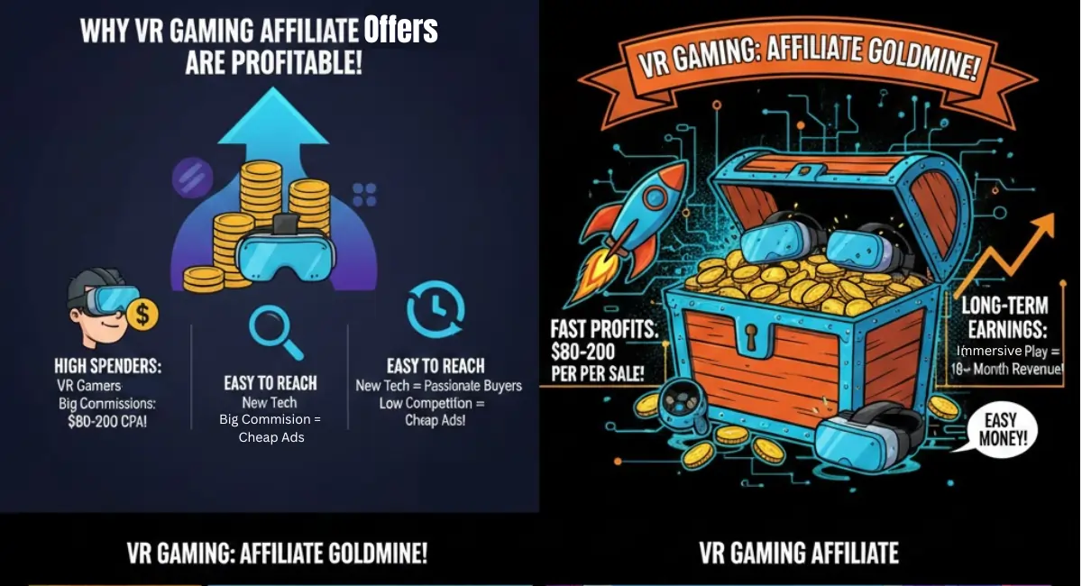 Why Virtual Reality Gaming Offers Are Profitable for Affiliates
