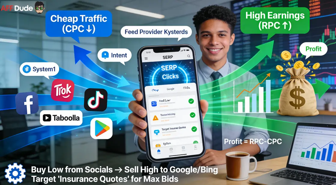 Search Feeds for Traffic Arbitrage