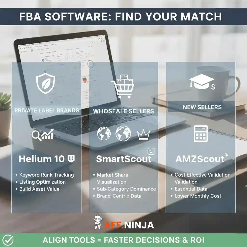 Tool selection for FBA business models