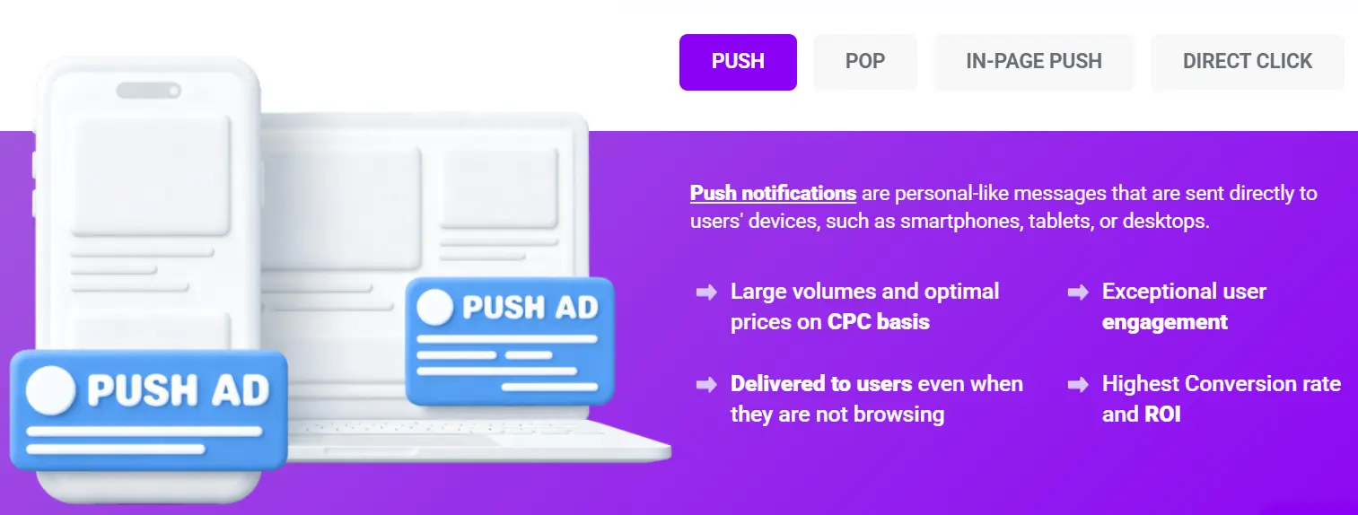 ROIads Ad Formats
