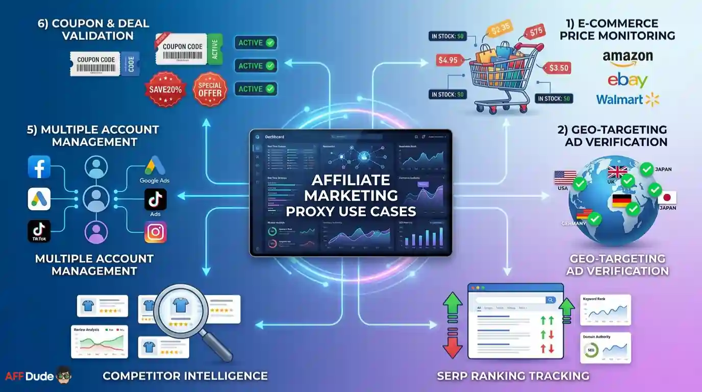 Affiliate Use Cases That Depend on Proxy Stacks