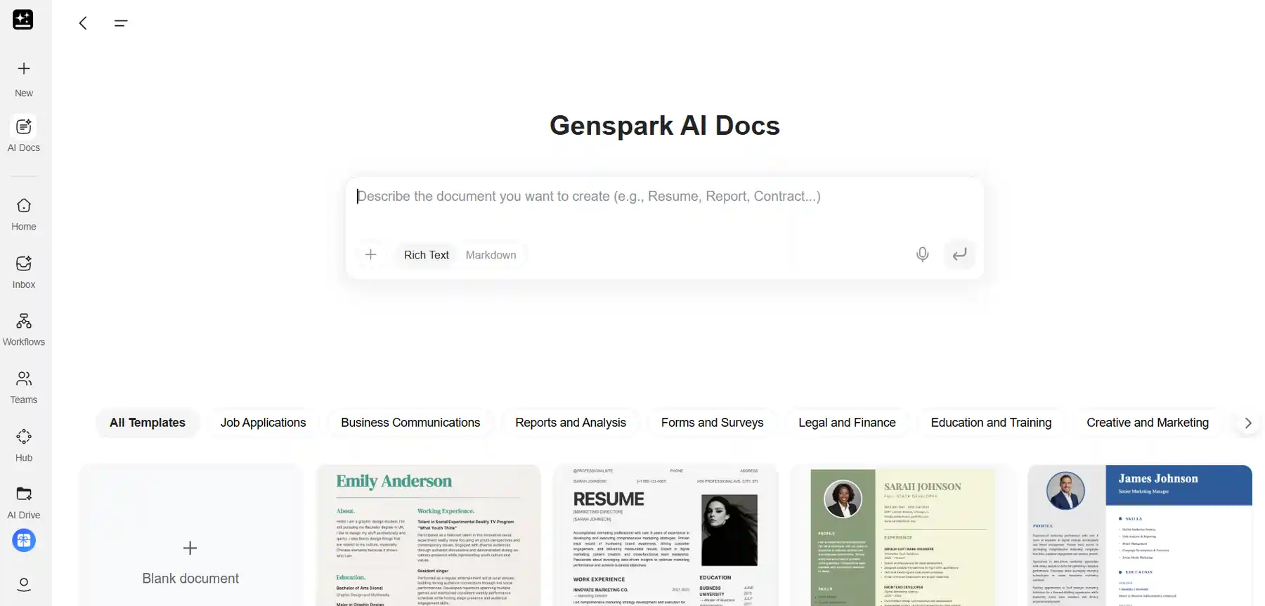 Genspark AI Docs