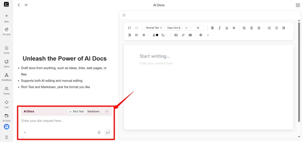 Upload product data sheets in Genspark AI