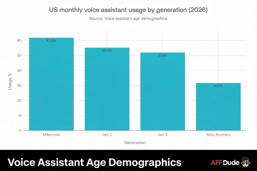 Voice Assistant Age Demographics