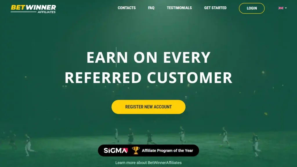 Betwinner Affiliate Program