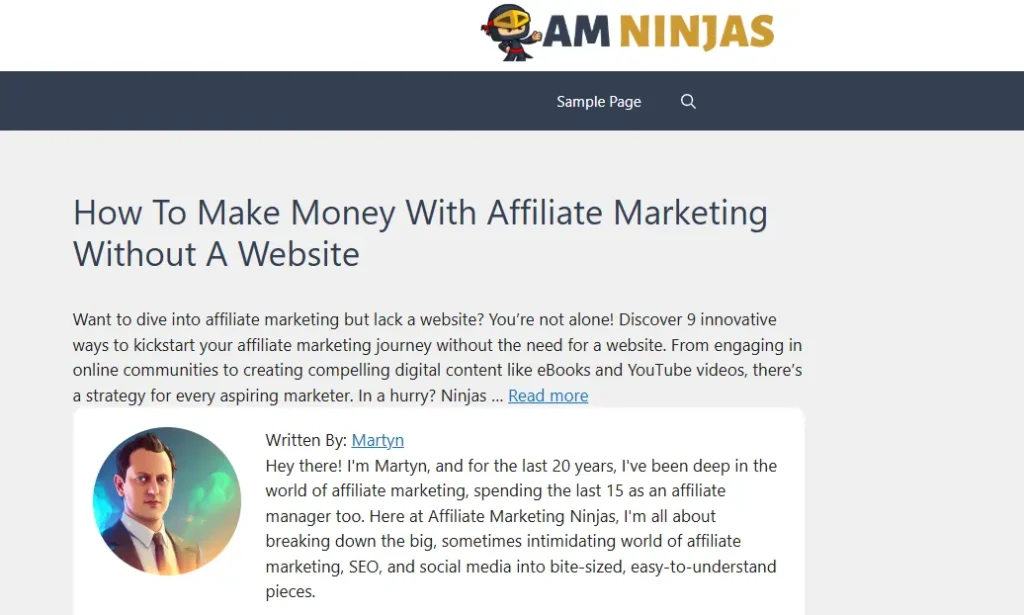 Affiliate Marketing Ninjas