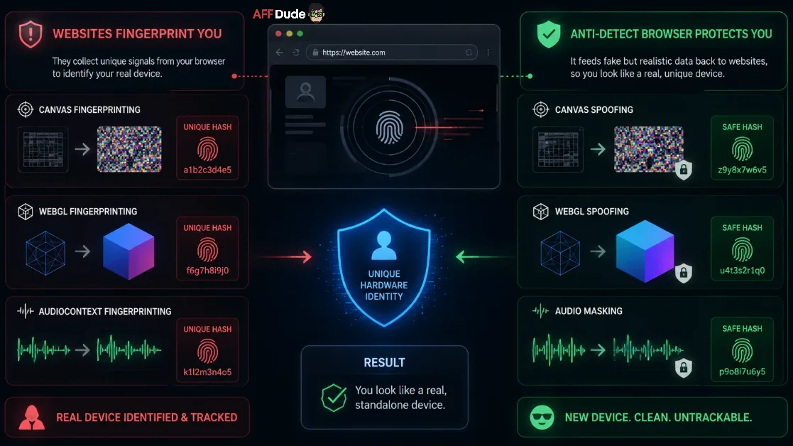 Beating Modern Browser Fingerprinting