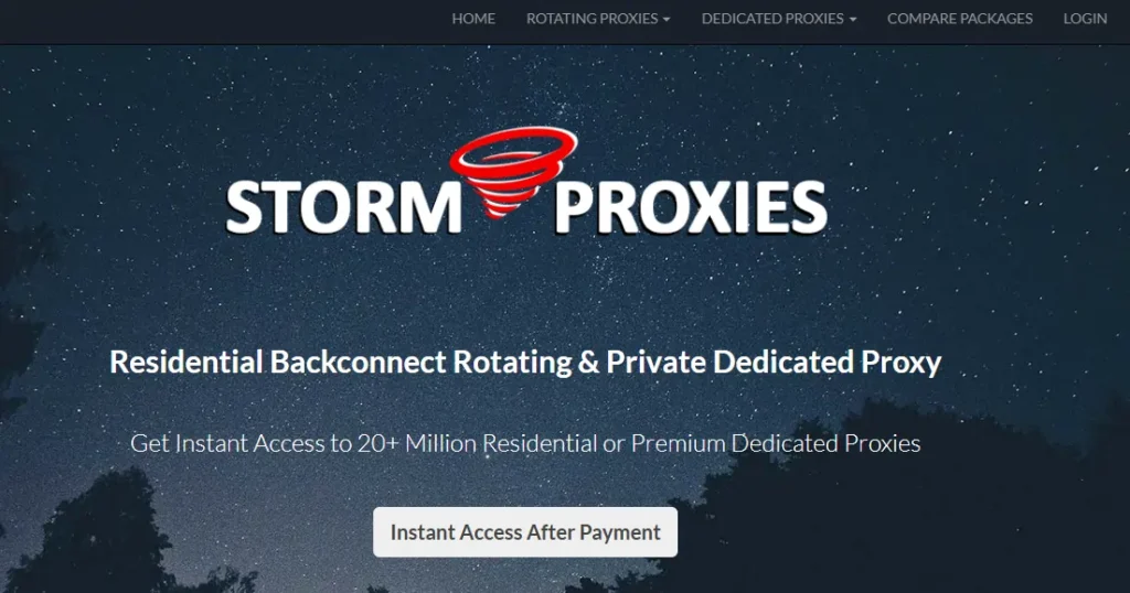 Storm Proxies