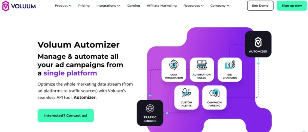 Voluum Automizer Campaign Automation