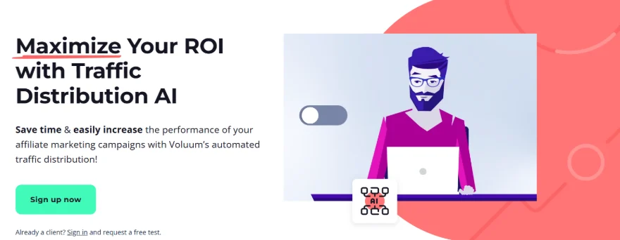 Voluum Traffic Distribution AI