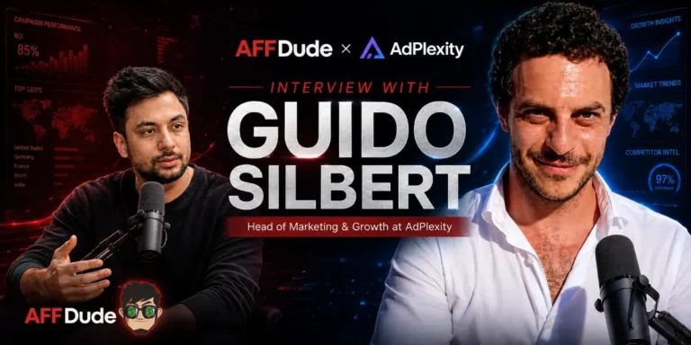 AFFDude × AdPlexity Interview with Guido Silbert