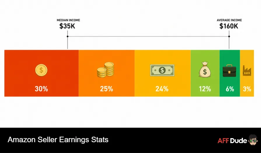 Amazon Seller Earnings Stats