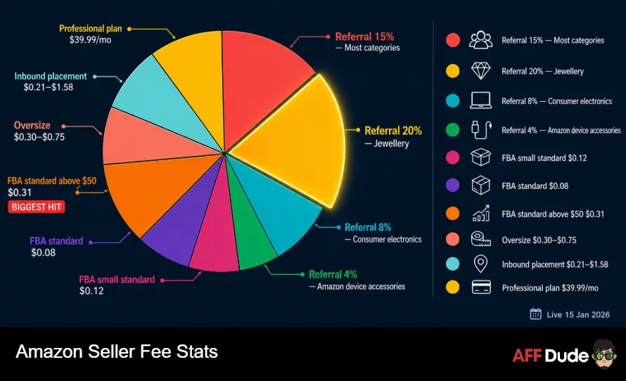Amazon Seller Fee Stats