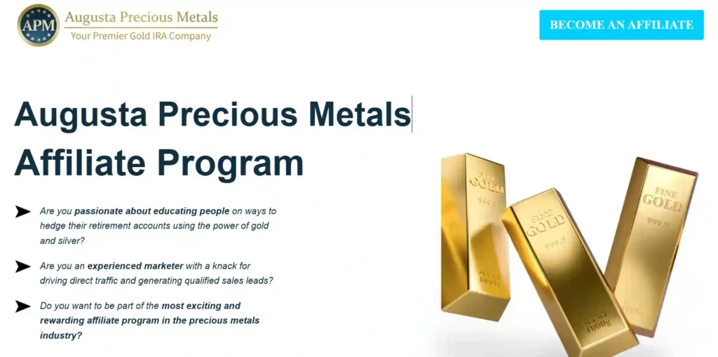 Augusta Precious Metals Affiliate Program