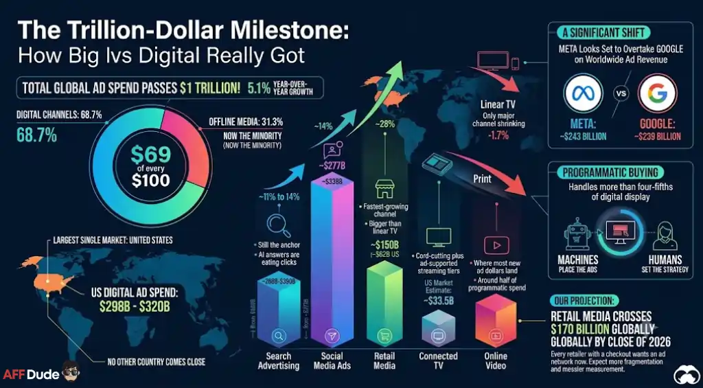 Digital economy surpassing trillion-dollar market value