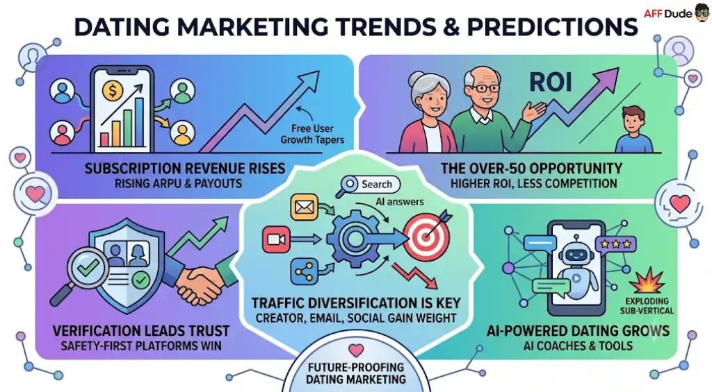 Future trends shaping online dating marketing strategies