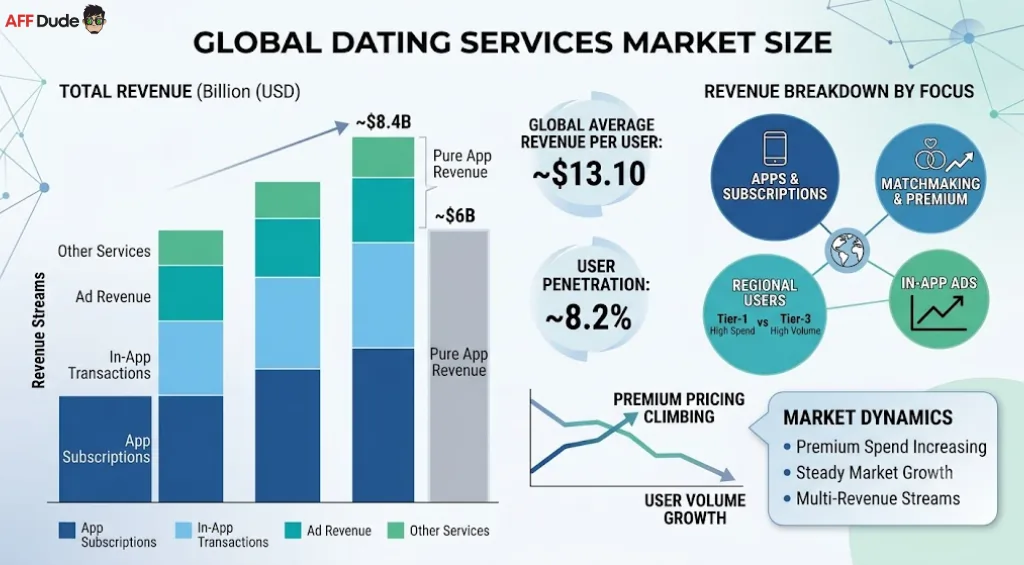 Global Dating Services Market Size