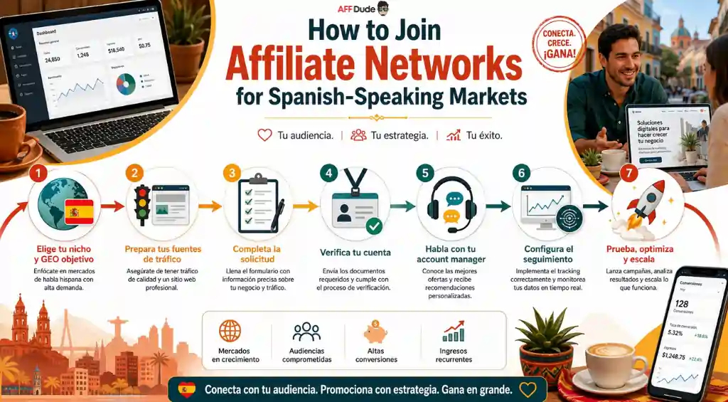 Join Affiliate Networks for Spanish Speaking Markets