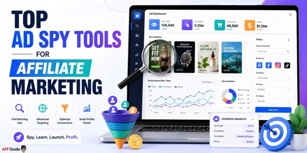 Top Ad Spy Tools for Affiliate Marketing