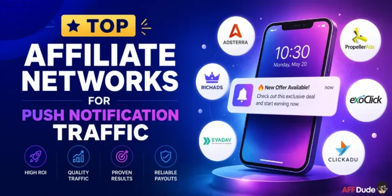 Top Affiliate Networks for Push Notification Traffic