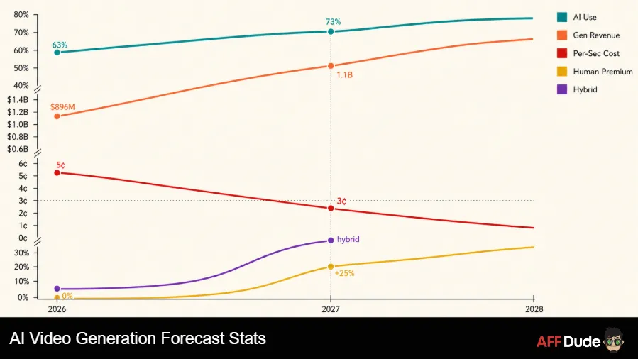 AI Video Generation Forecast Stats