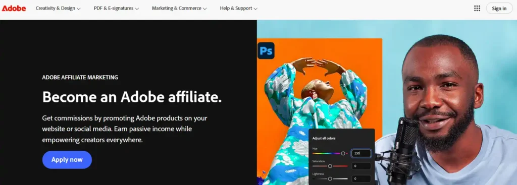 Adobe Affiliate Program