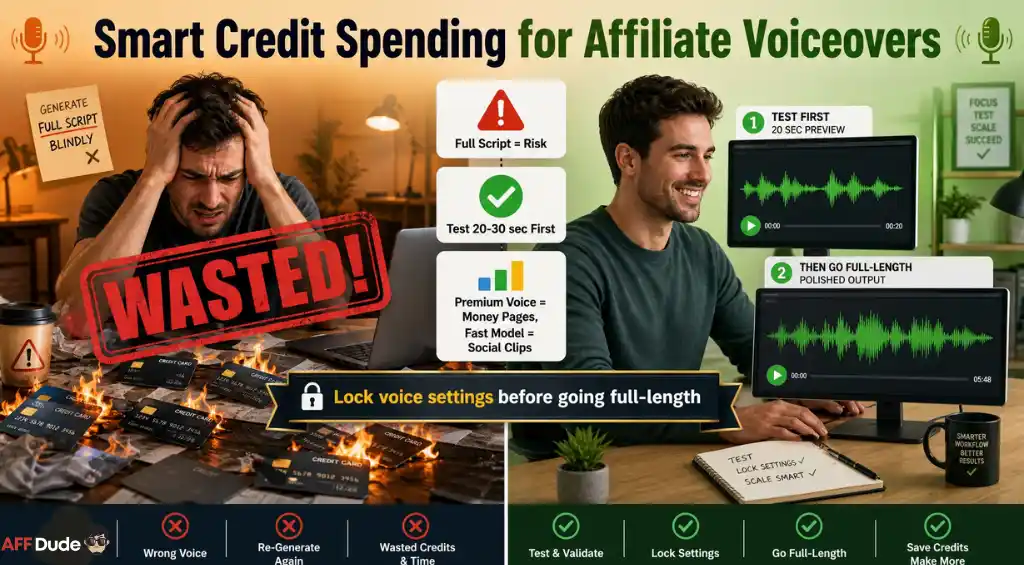 Affiliate marketers wasting ad credits on poor targeting