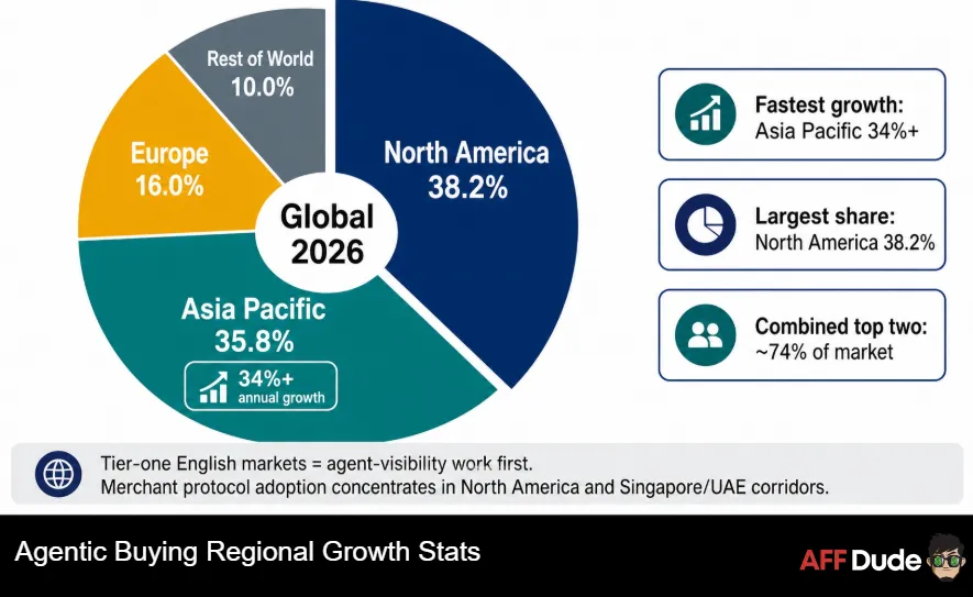 Agentic Buying Regional Growth Stats