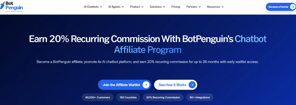 BotPenguin Affiliate Program