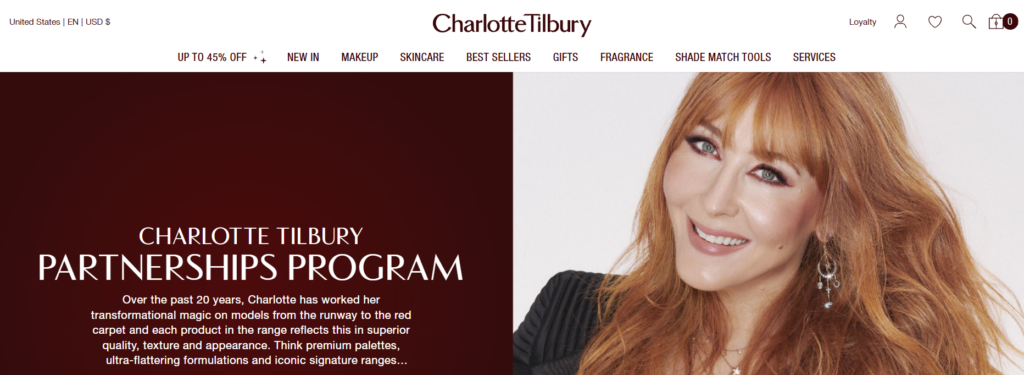 Charlotte Tilbury Affiliate Program