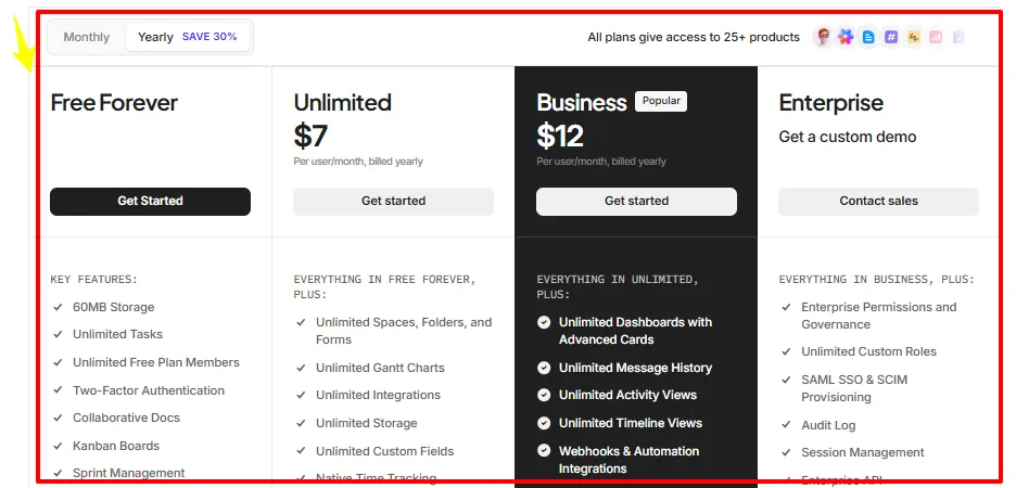 Choose the Right ClickUp Plan