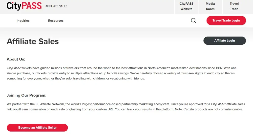 CityPASS Affiliate Program