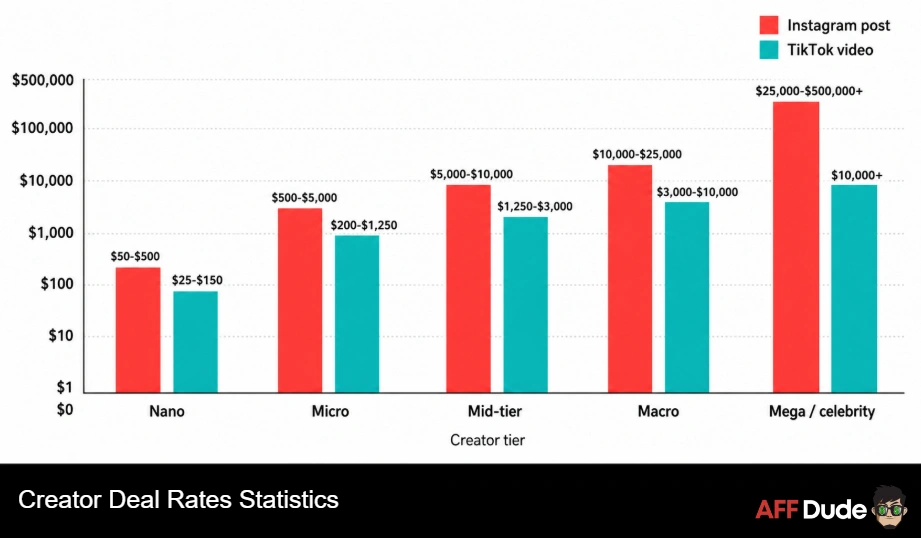 Creator Deal Rates Statistics