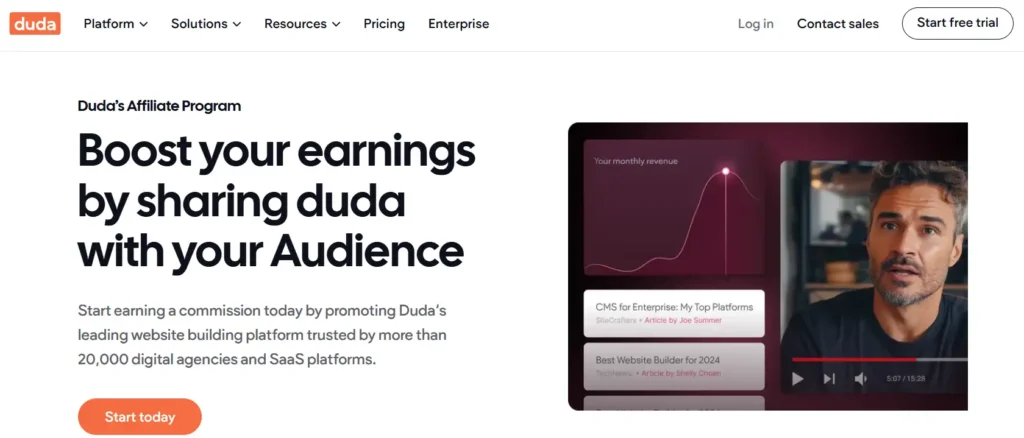 Duda Affiliate Program