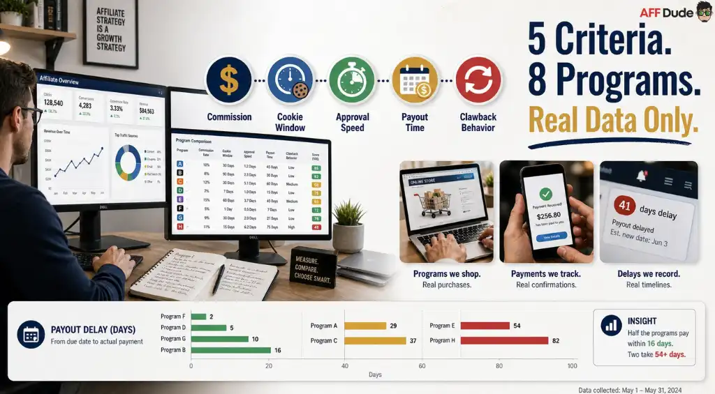 Ecommerce Affiliate Programs Scoring Criteria