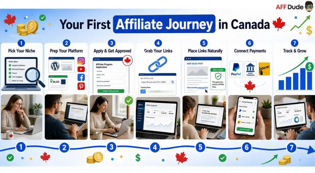 Join Your First Canadian Affiliate Program Successfully