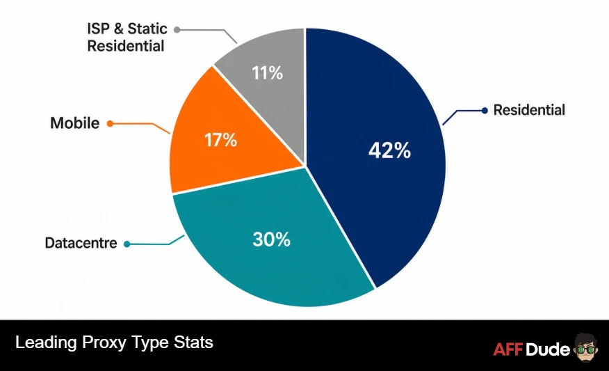Leading Proxy Type stats