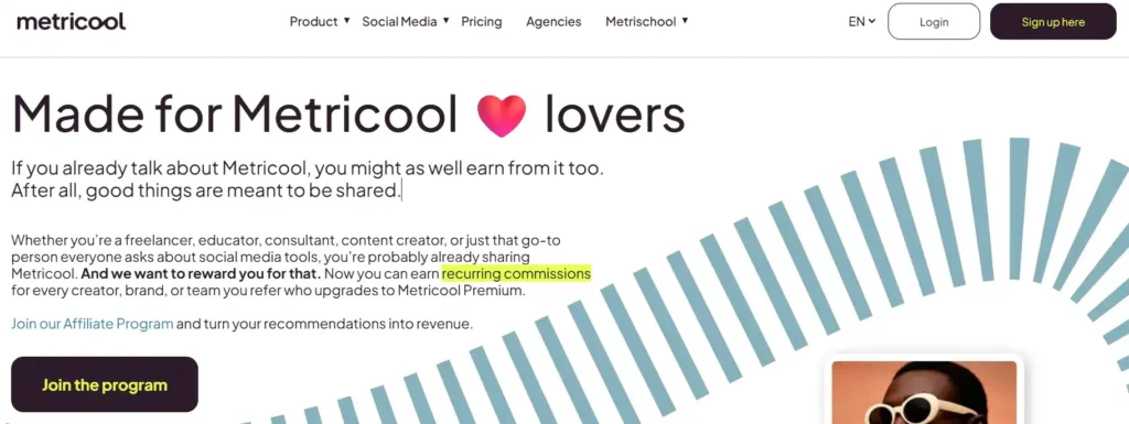 Metricool Affiliate Program