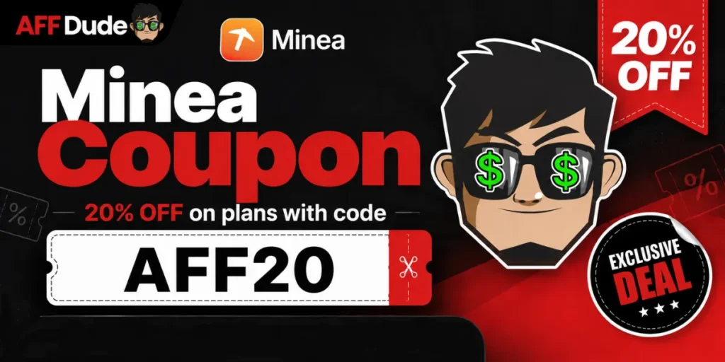 Minea Coupon