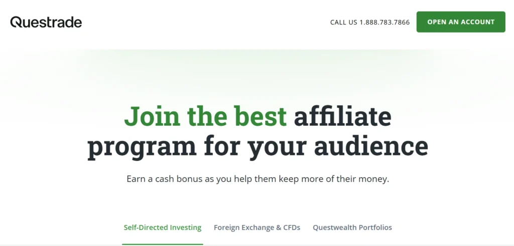 Questrade Affiliate Program