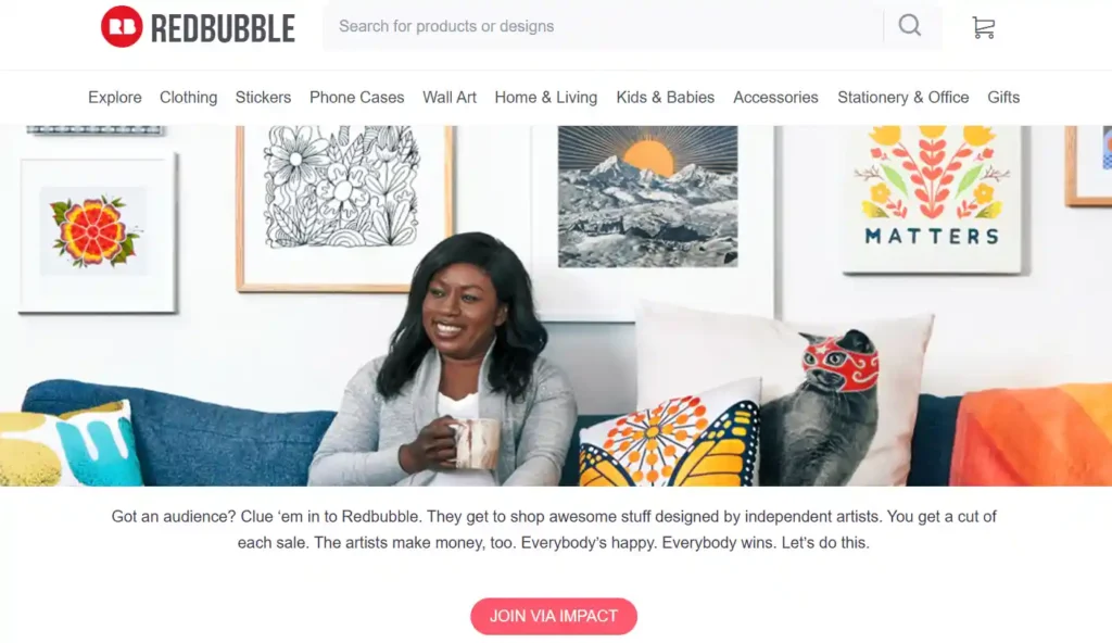 Redbubble Affiliate Program