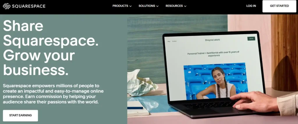 Squarespace Affiliate Program