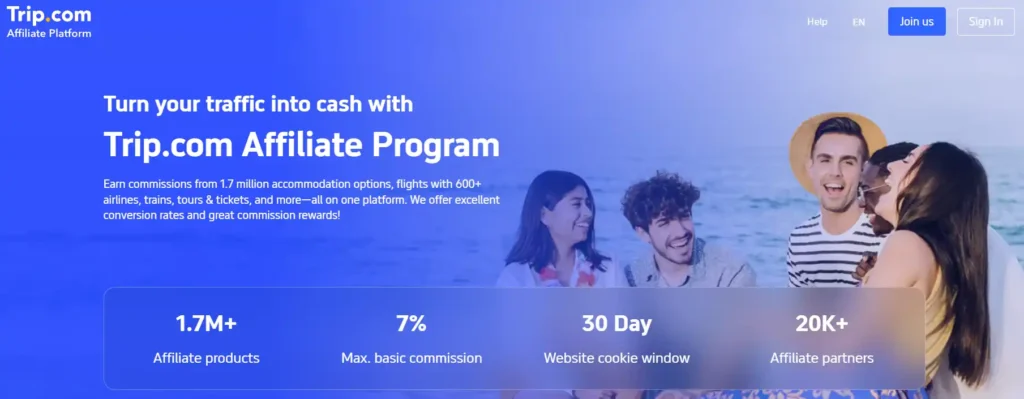 Trip.com Affiliate Program