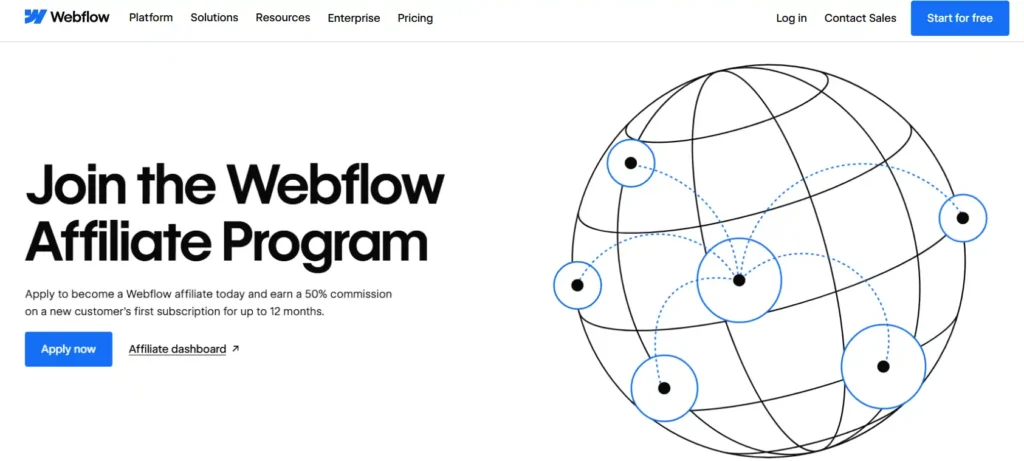Webflow Affiliate Program