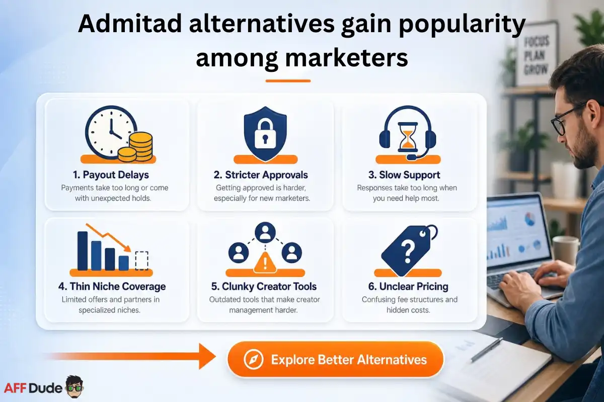 Admitad alternatives gain popularity among marketers