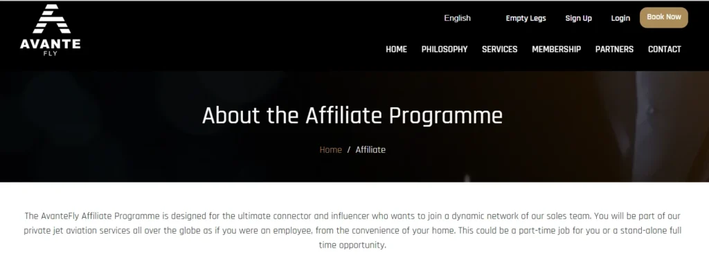 AvanteFly Affiliate Program
