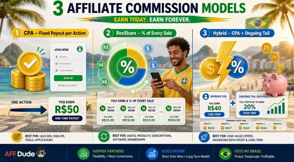 Brazilian Affiliate Commission Model Comparison
