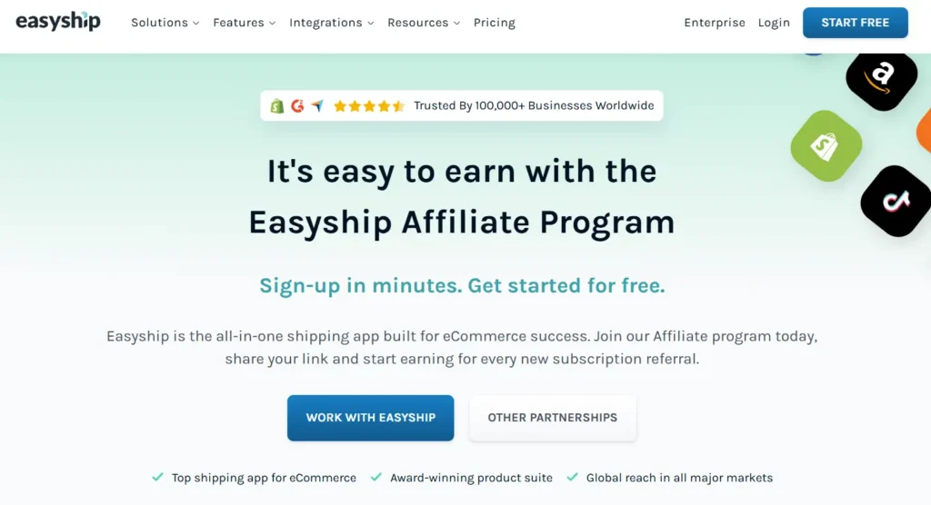 Easyship Affiliate Program