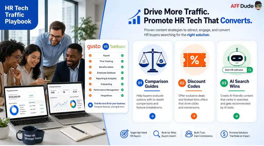 HR tech offer traffic growth strategies